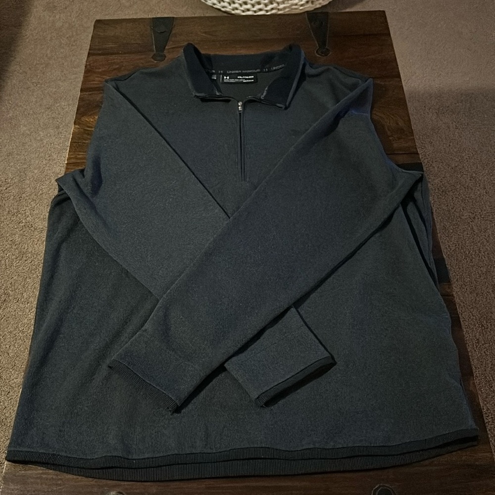 Under Armour 1/4 zip pullover.